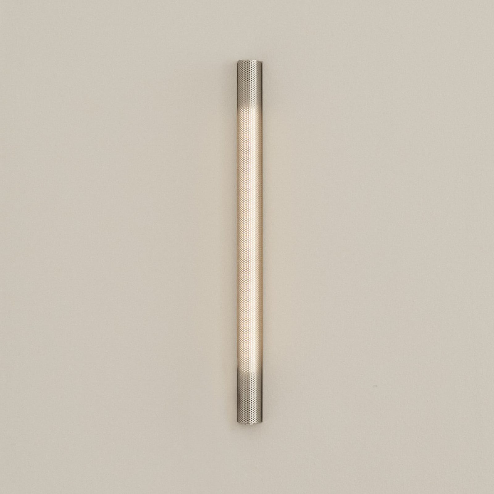 GEJST Aplică de perete Radent gri oțel înălțime 70 cm LED G13 - Camera de zi / sufragerie - gri metalizat