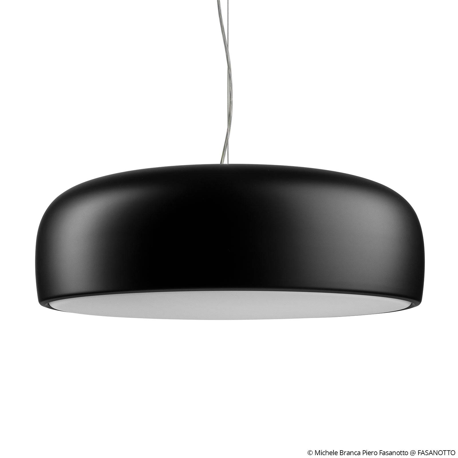 FLOS Smithfield S lampa wisząca LED czarna matowa
