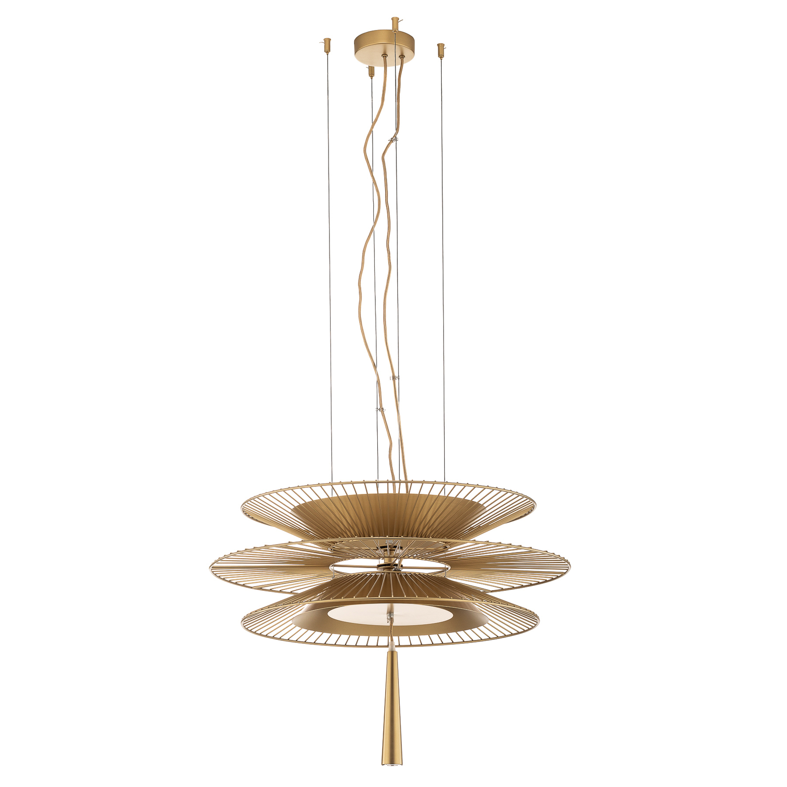 Gravity 2 Pendelleuchte Golden - Forestier