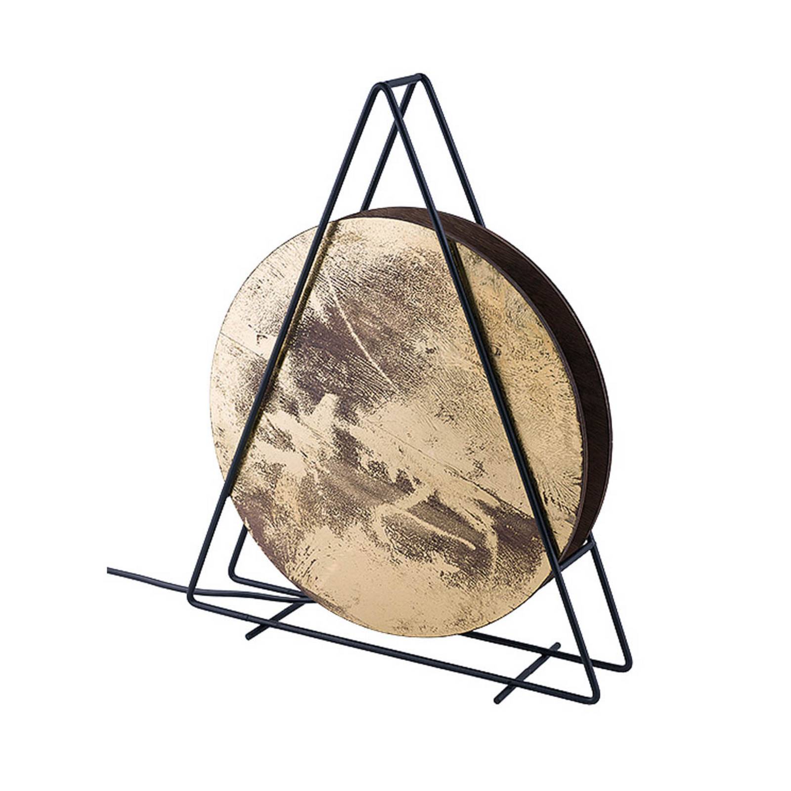 Bordslampa Wheel, guld