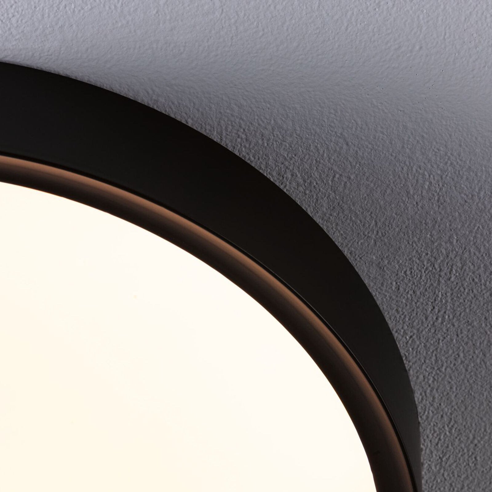 Tega LED Ceiling Lamp IP44 White/Black - Paulmann
