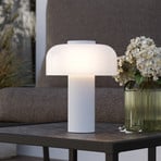LED-Akku-Tischlampe Ponente, Ø 16 cm, CCT, dimmbar