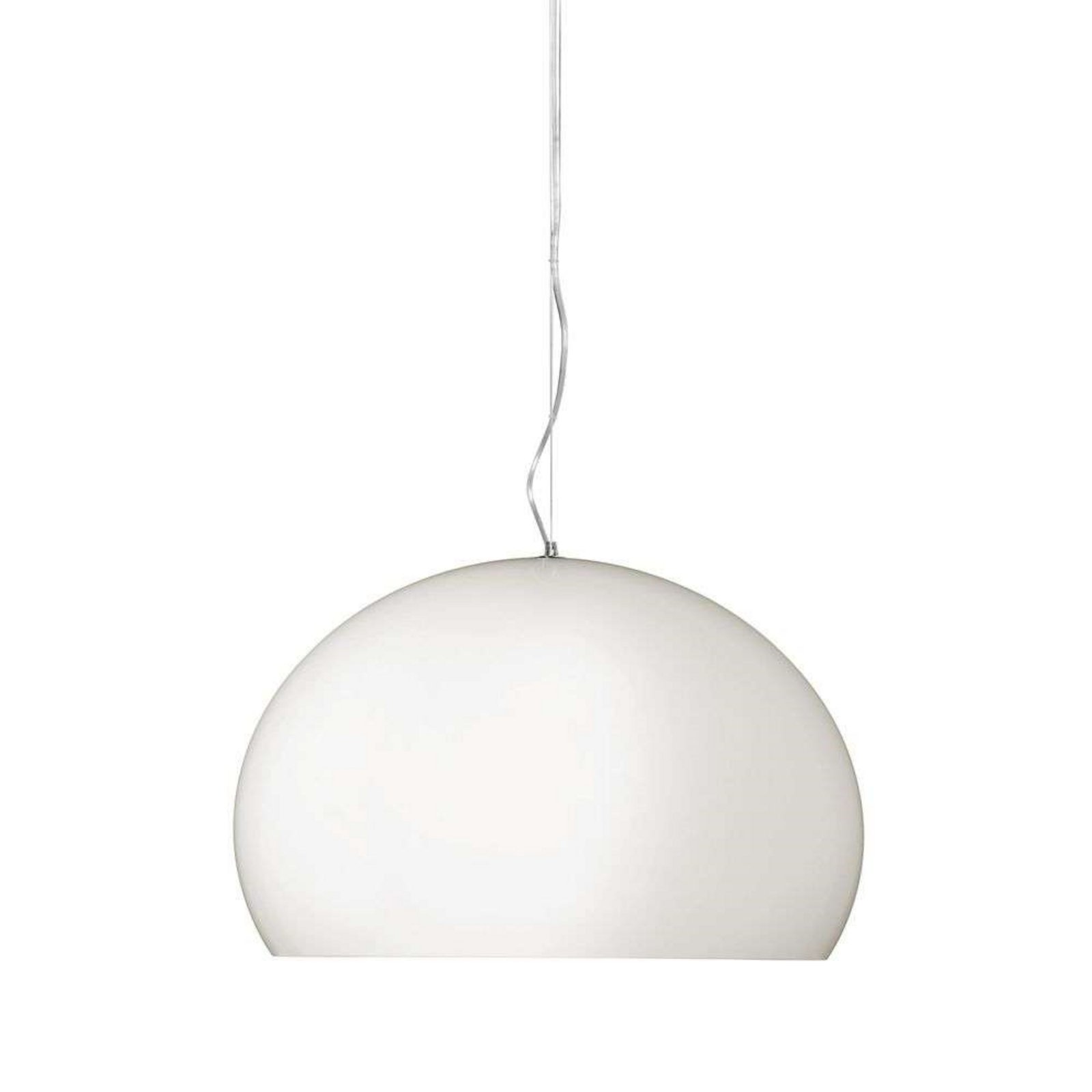 FL/Y Lustră Pendul White/Black - Kartell