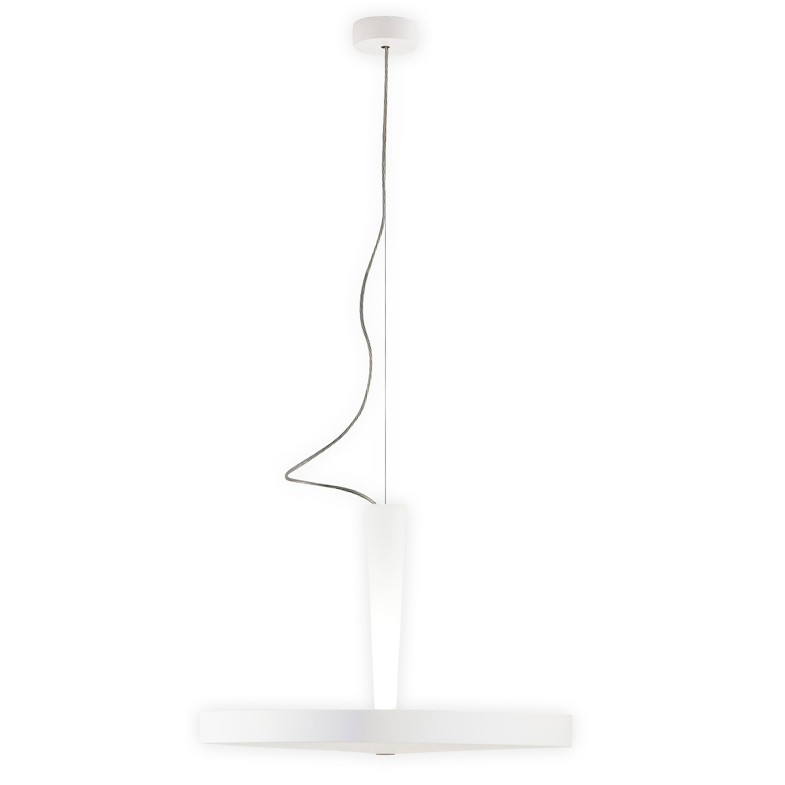 Prandina Equilibre Halo S3 függő lámpa fehér