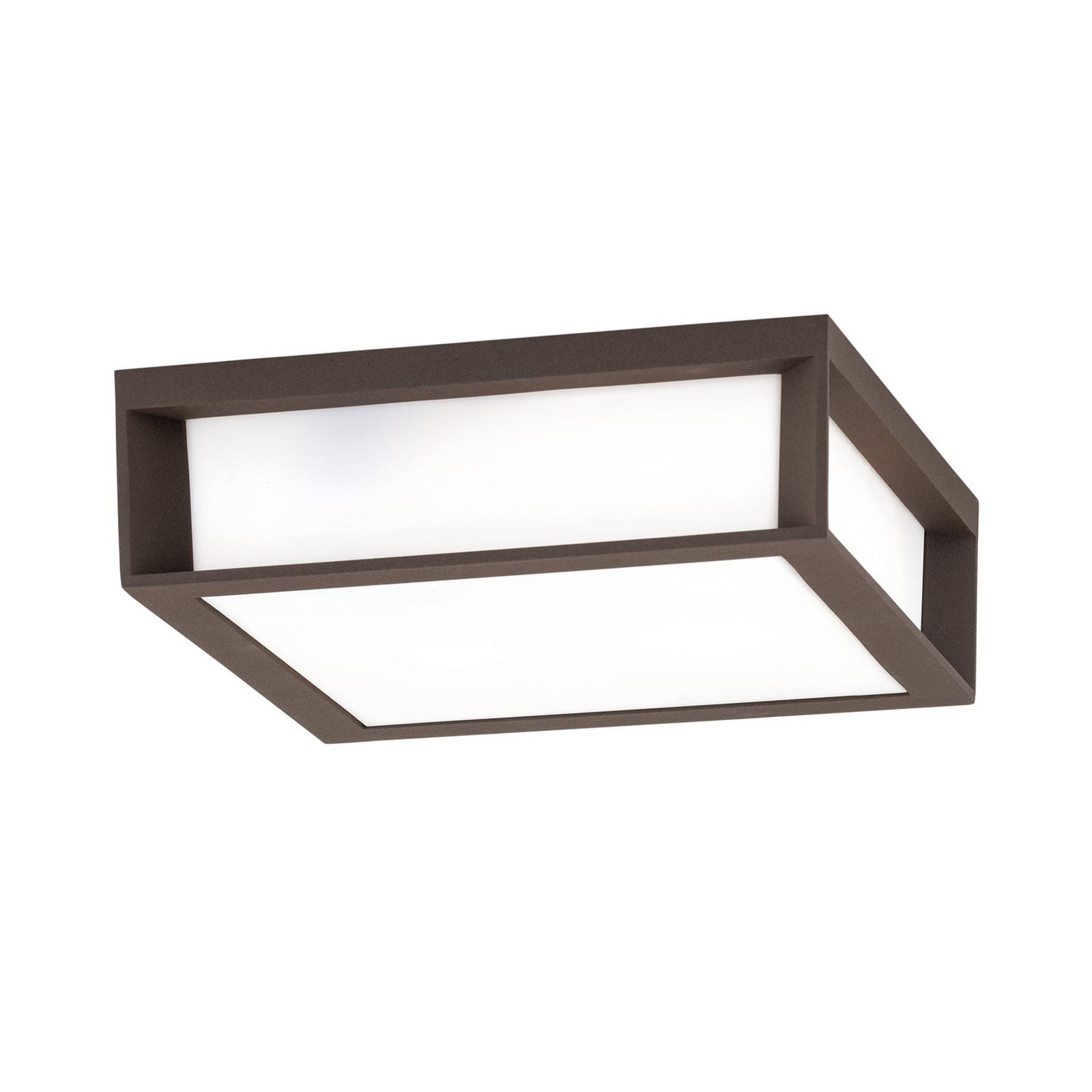 Lampada da esterno Henry, corten, alluminio pressofuso, E27, IP44
