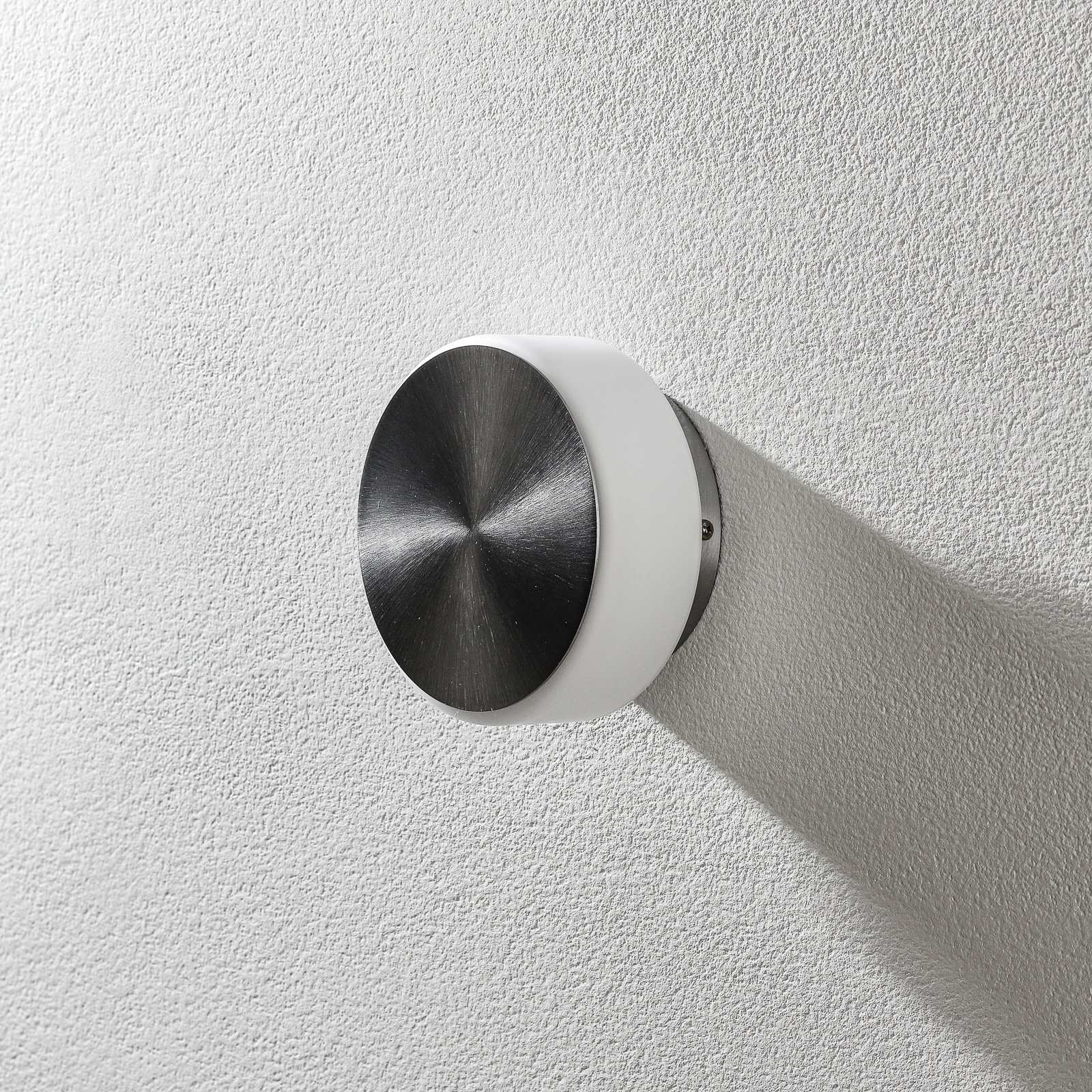 BANKAMP Button LED-seinävalaisin 15,5cm alumiini