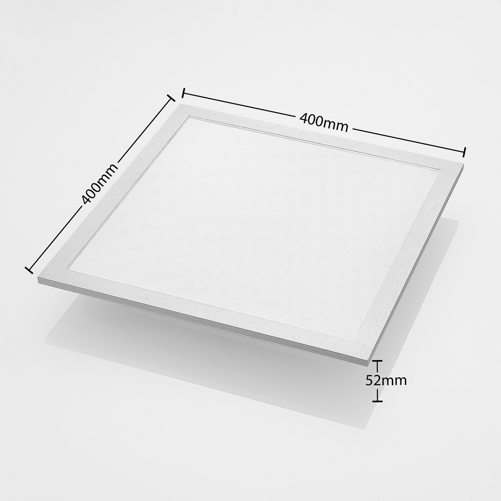 Gelora Kattovalaisin 4000K 40x40 White/Silver - Arcchio