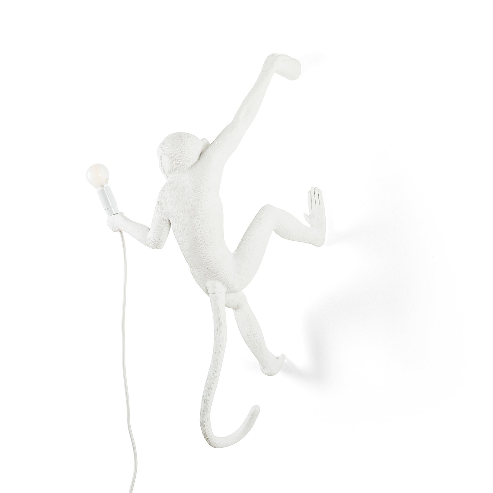 Monkey Hanging Nástěnné Svítidlo Right White - Seletti