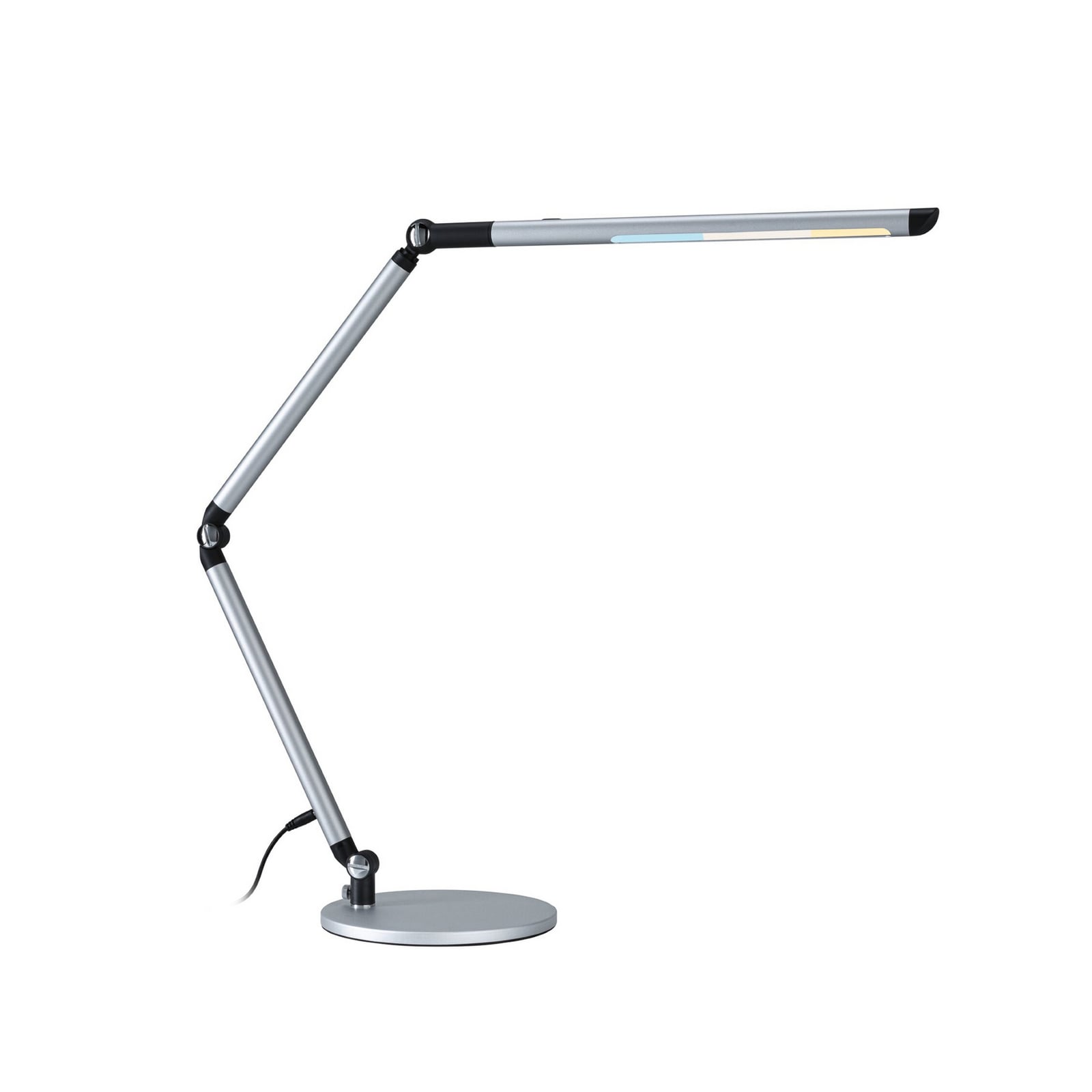 Lampa biurkowa LED Paulmann FlexBar, srebrna, 36 cm, CCT
