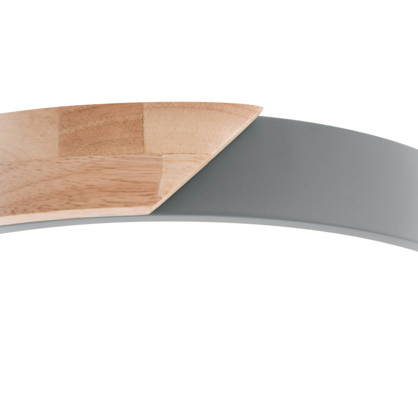 LED stropna svetilka Borneo, hrast, kovina, CCT, daljinski upravljalnik LED stropna svetilka Borneo, hrast, kovina, CCT, daljinski upravljalnik