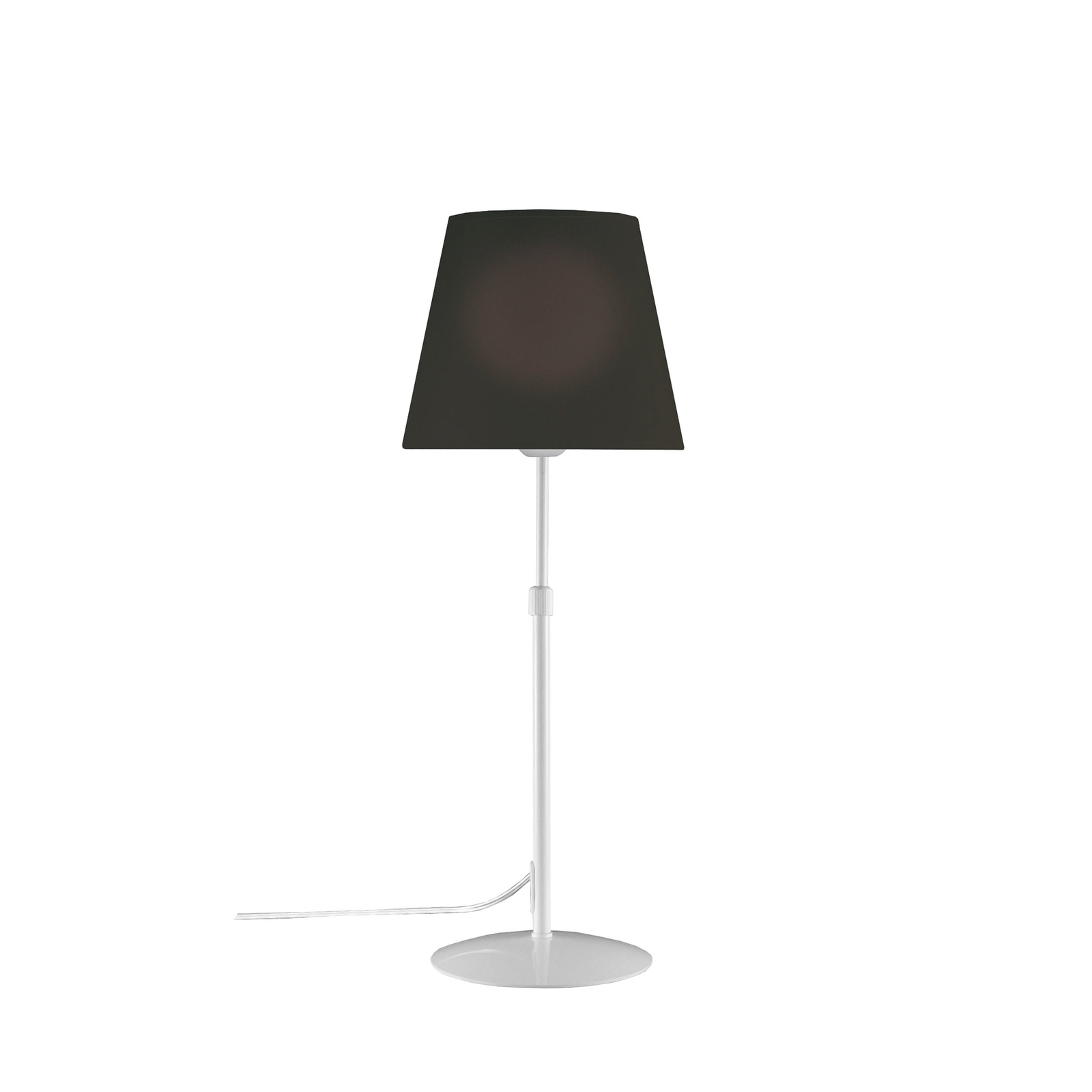 Aluminor Store lampa stołowa, biała/czarna