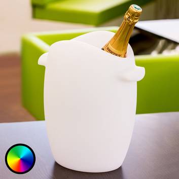 Fresh - secchiello luminoso LED da bottiglie