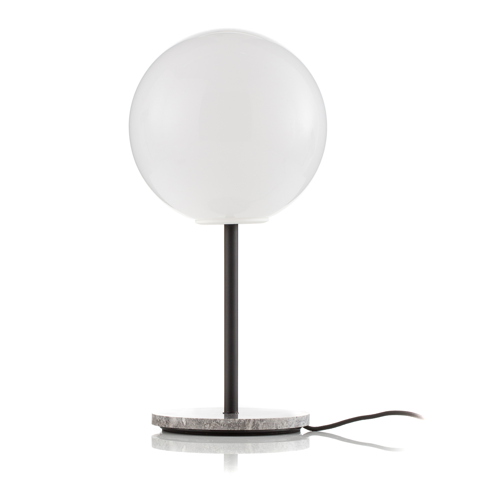 Audo TR Bulb Tischlampe 41cm Marmor/opal