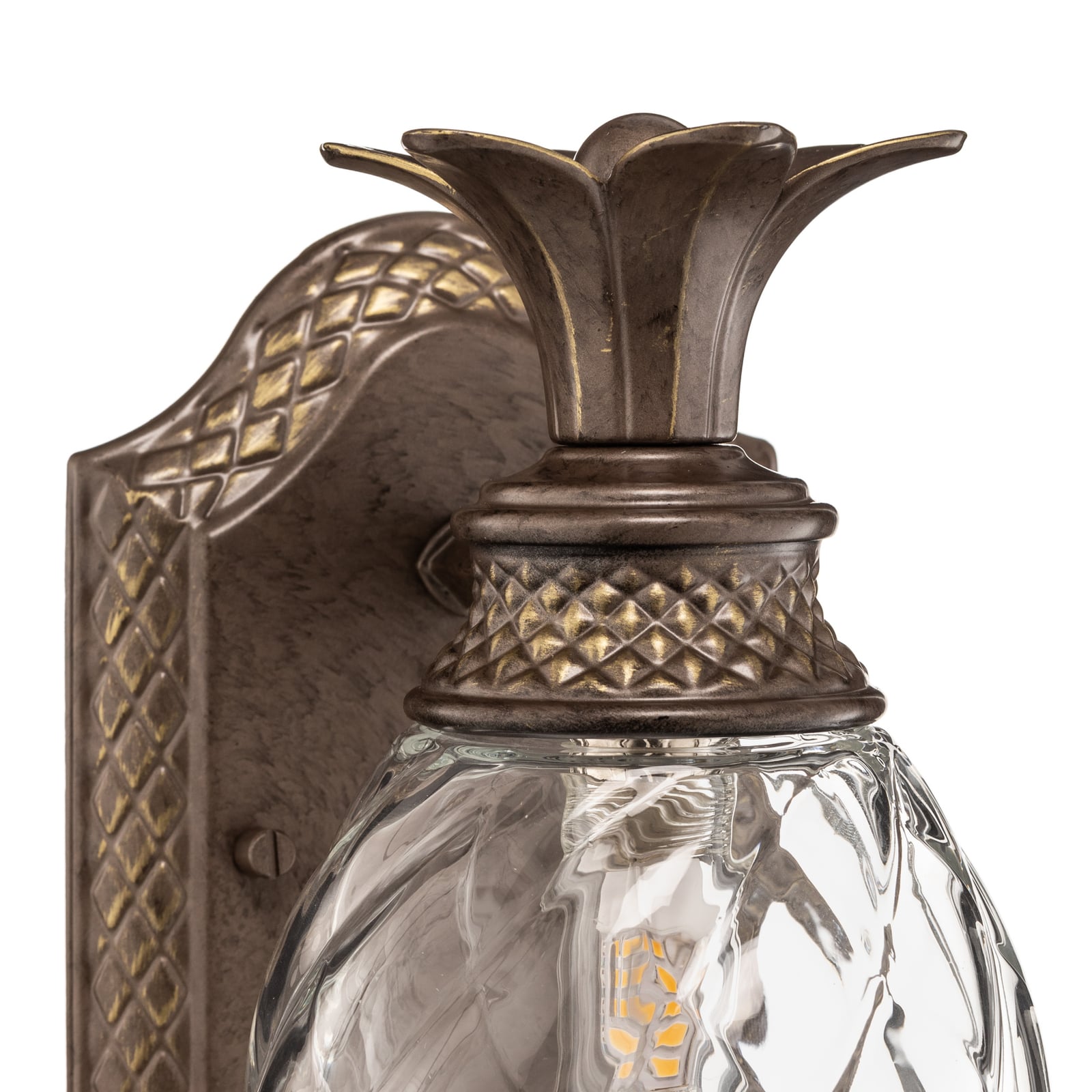 Plantation LED-væglampe, bronze, 22 cm, IP44 – Elstead Plantation LED-væglampe, bronze, 22 cm, IP44 – Elstead