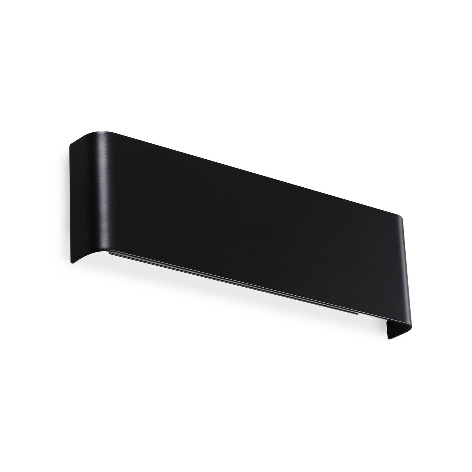 Ideal Lux Kinkiet LED Delta, czarny, szer. 30 cm, up/down