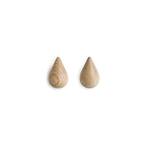 Dropit Hooks Small 2 pcs. Oak - Normann Copenhagen