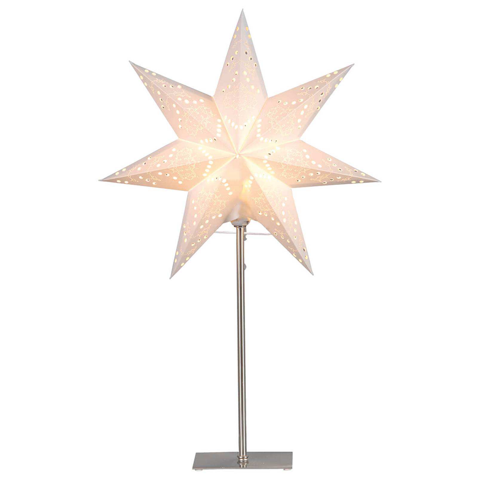 Mit Standfuß - Papierstern Sensy