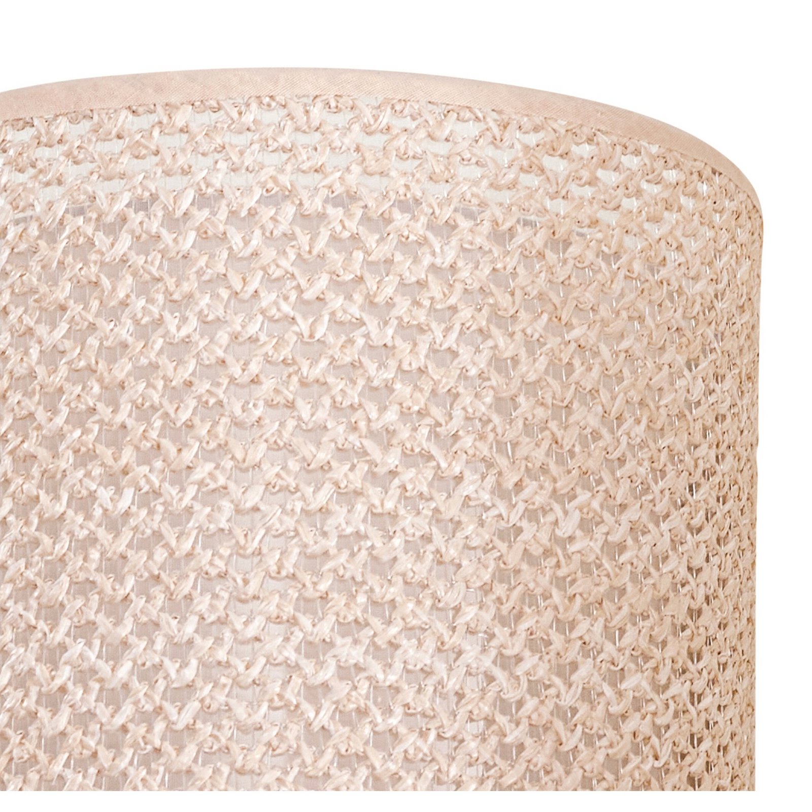 Lindby Wandleuchte Soula, 20 cm, beige, Kunststoff, E27