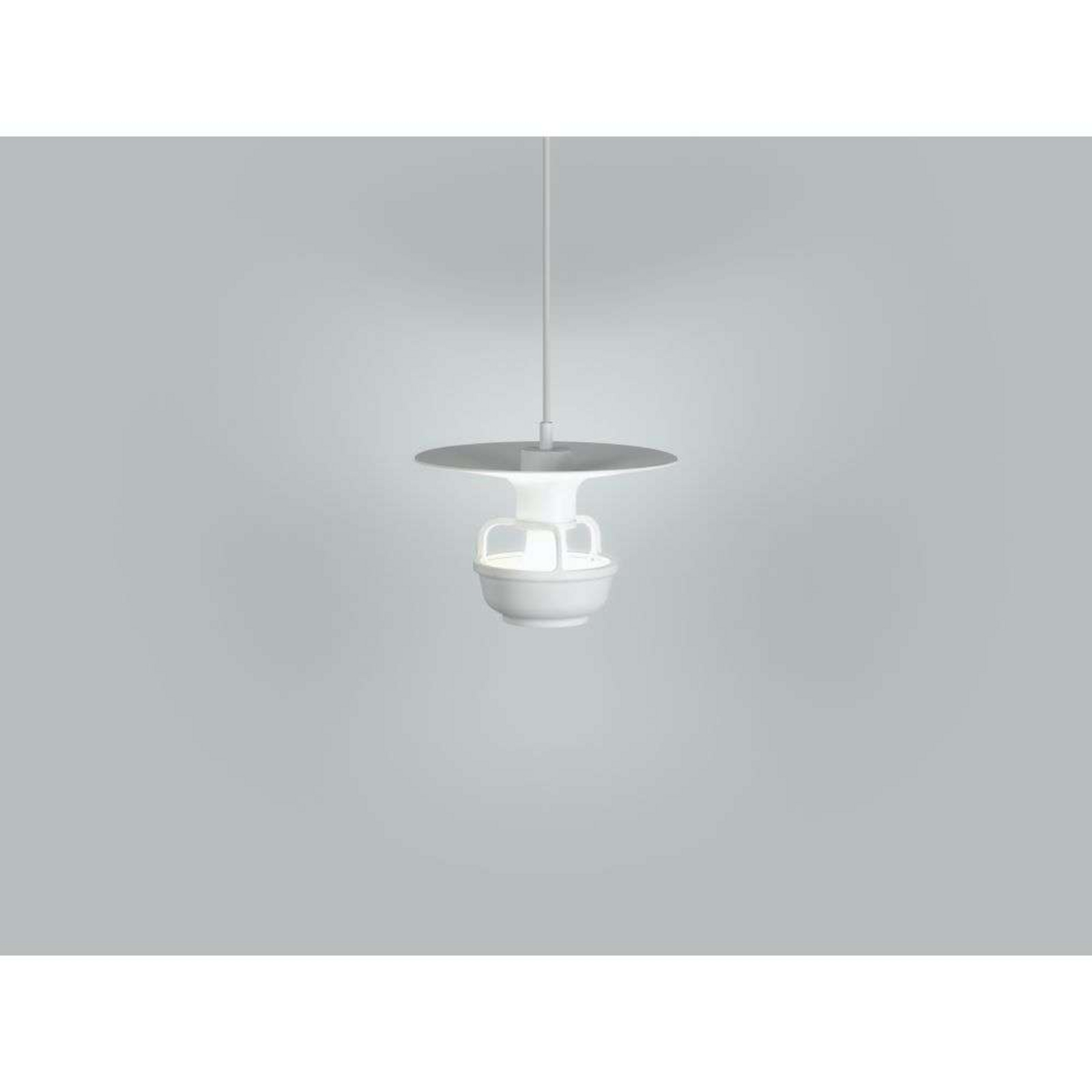 Kori Candeeiro Suspenso Light w/Disc Abajur White - Artek