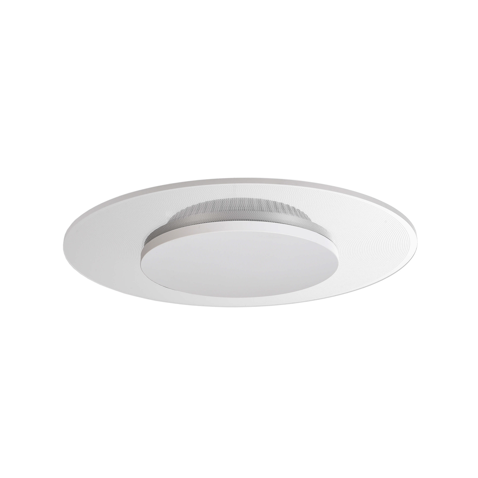 Plafonnier LED Zaniah, éclairage 360°, 12W, blanc