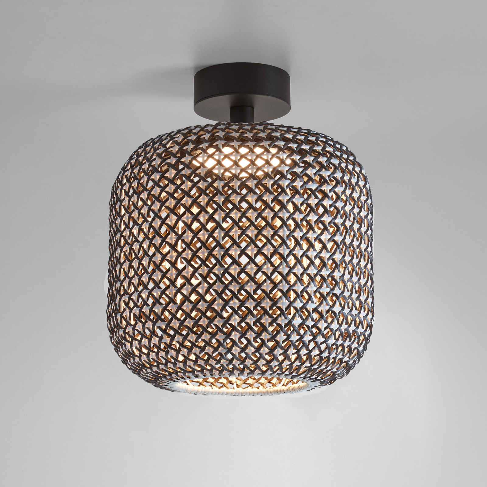 Bover Nans PF/31 LED vanjska stropna svjetiljka, smeđa