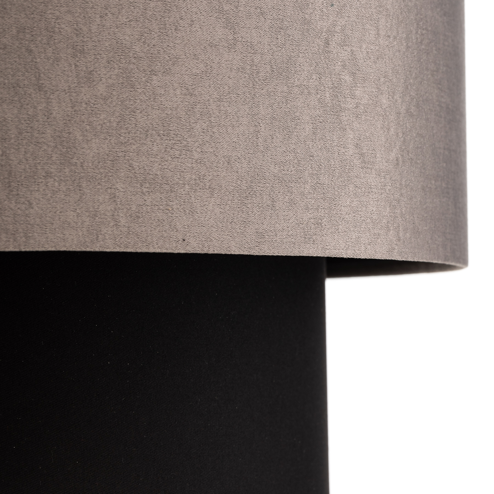 Lampa wisząca Dorina, srebrna/czarna Ø 50cm