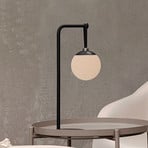 Dyberg Larsen LED-akutoitel töötav dekoratiivlamp Odin, must/valge, IP44