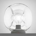 Lampada da tavolo Eyes con diffusore trasparente