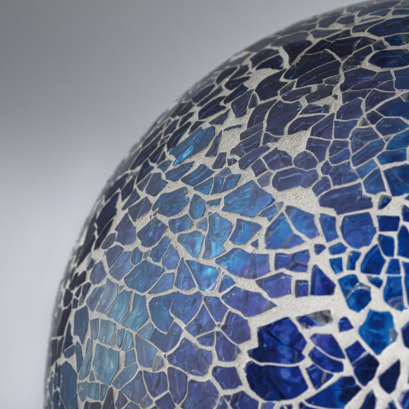 Paulmann E27 LED guľa 5W Miracle Mosaic modrá