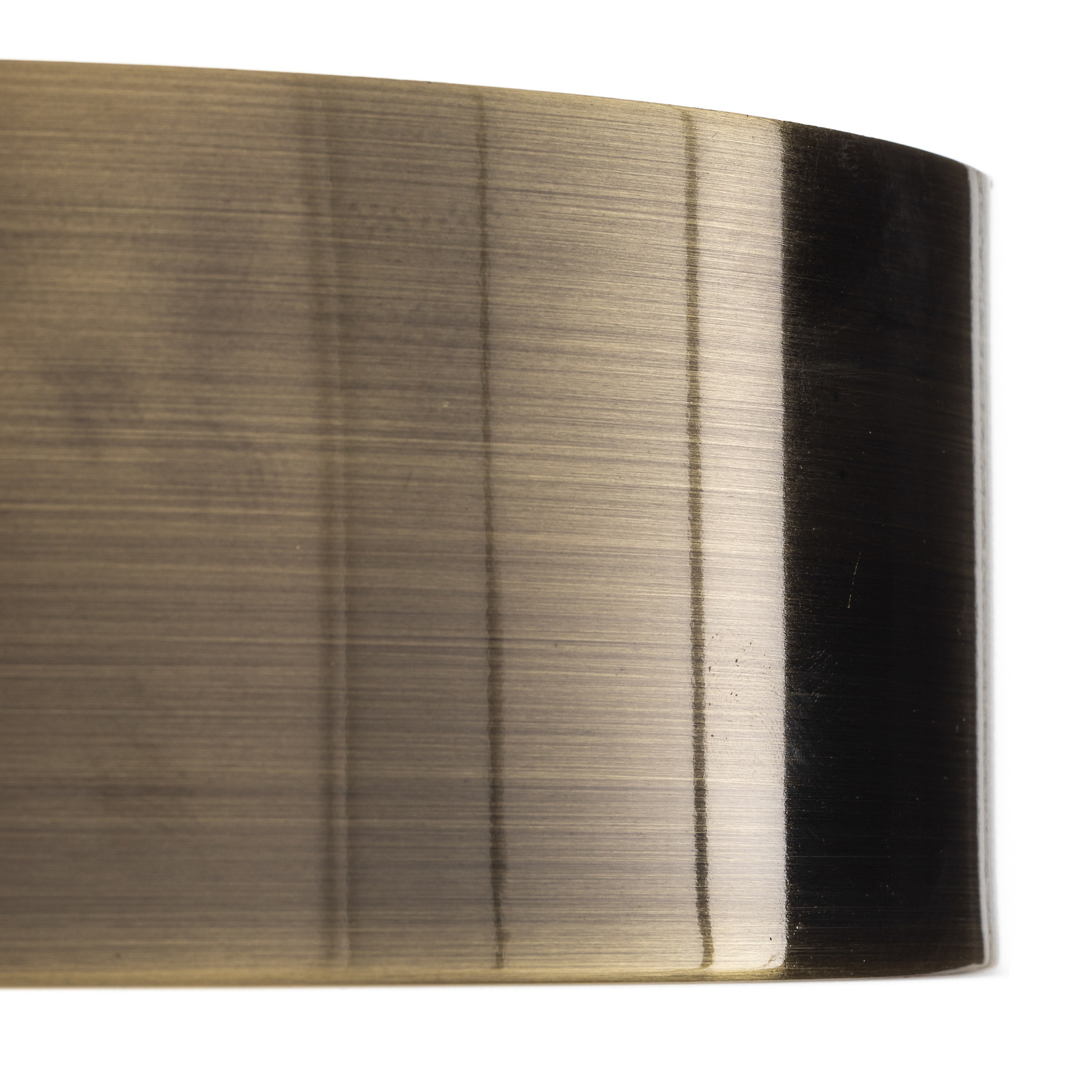 Plafoniera Kimban di metallo, Ø 26 cm, patina
