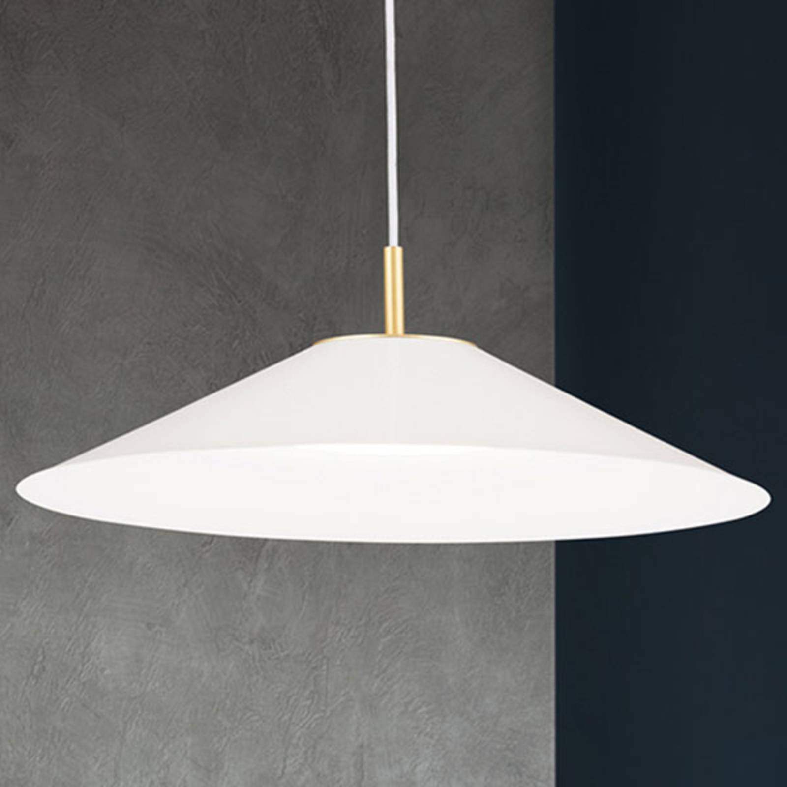 Orion Suspension LED Gourmet abat-jour blanc