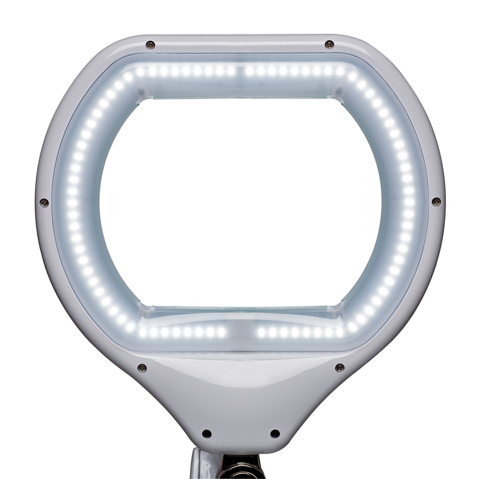 LED-Lupenleuchte MAULcrystal mit Klemme, dimmbar