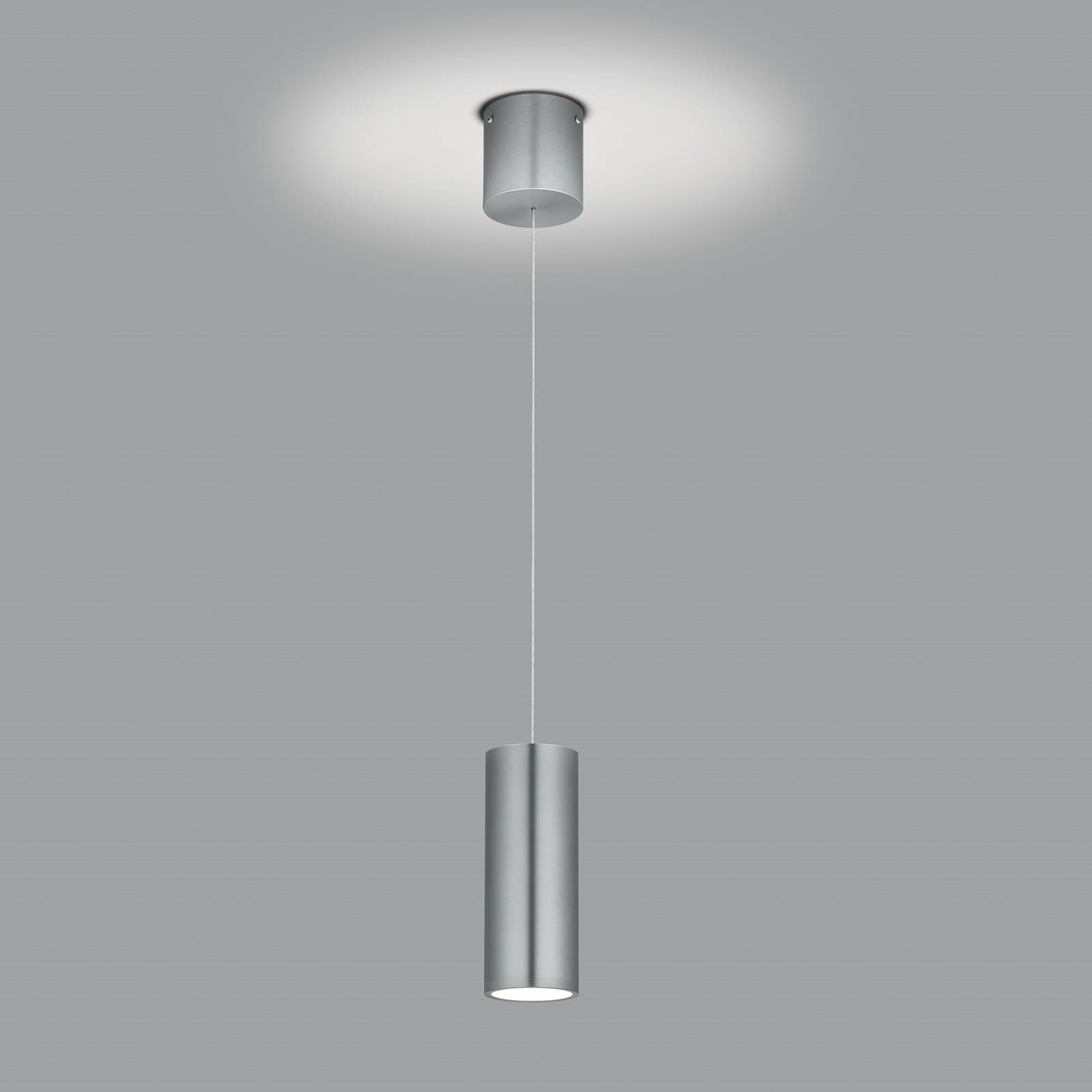 Helli LED-hængelampe o/n nikkel mat 1 lyskilder