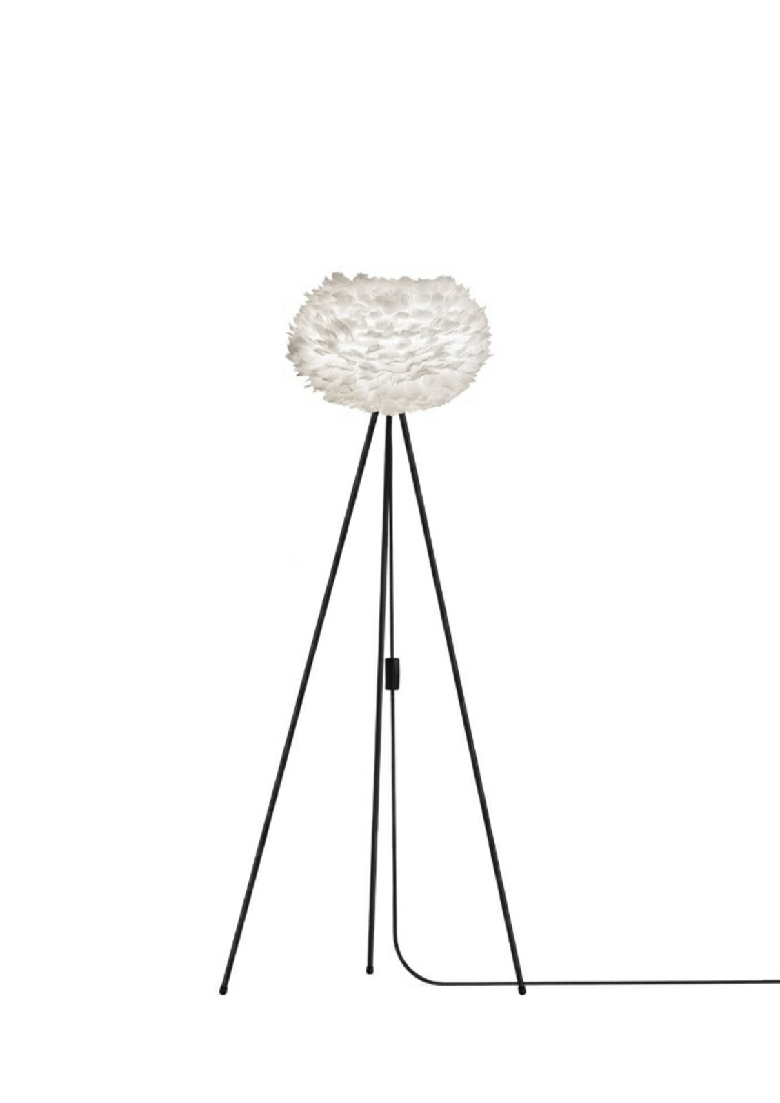 Eos Lampadar Medium White/Black - UMAGE