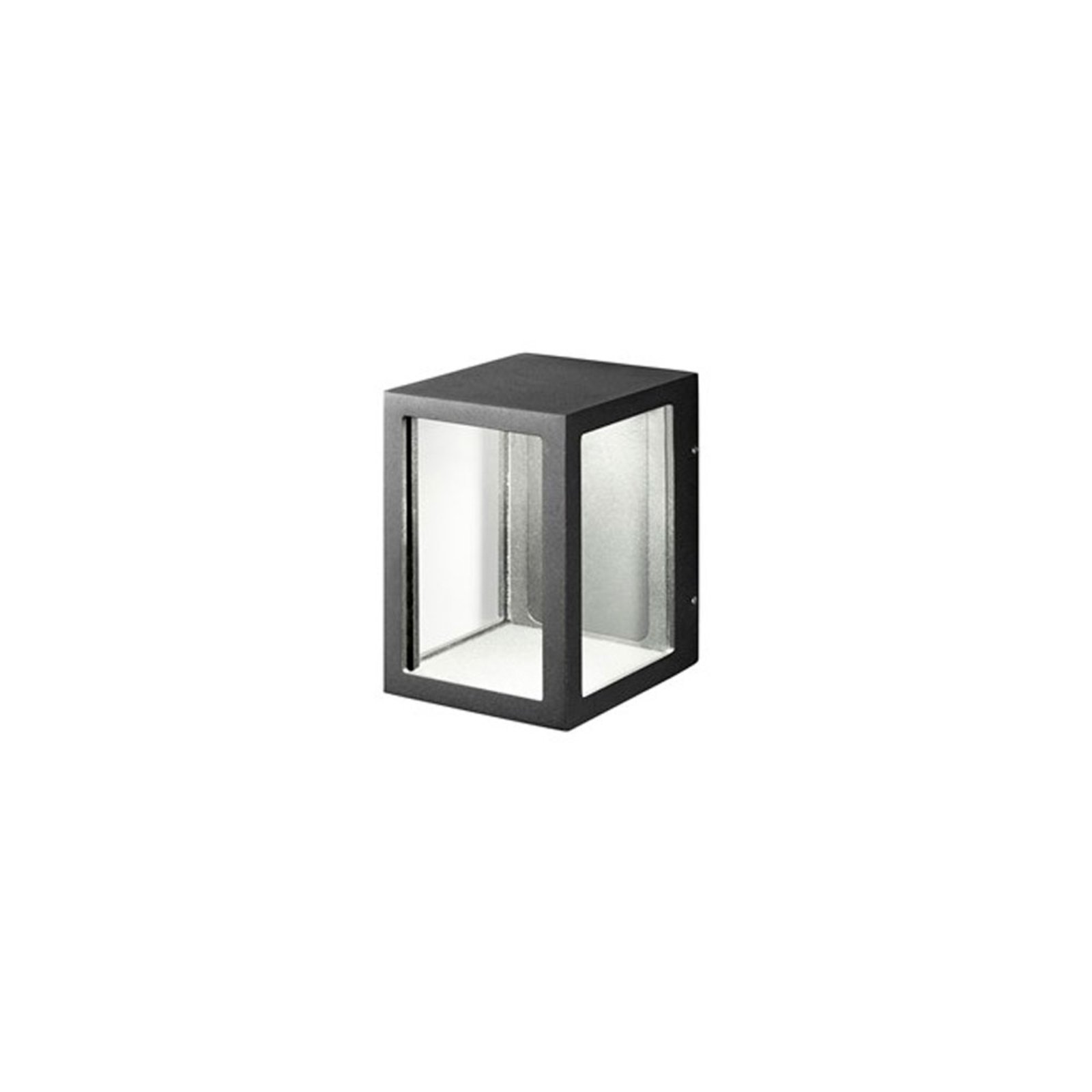 Lantern W2 Aplique de Pared 3000K Negro - LIGHT-POINT