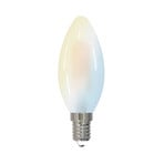 LUUMR Smart LED-Kerzenlampe matt E14 4,2W Tuya WLAN CCT