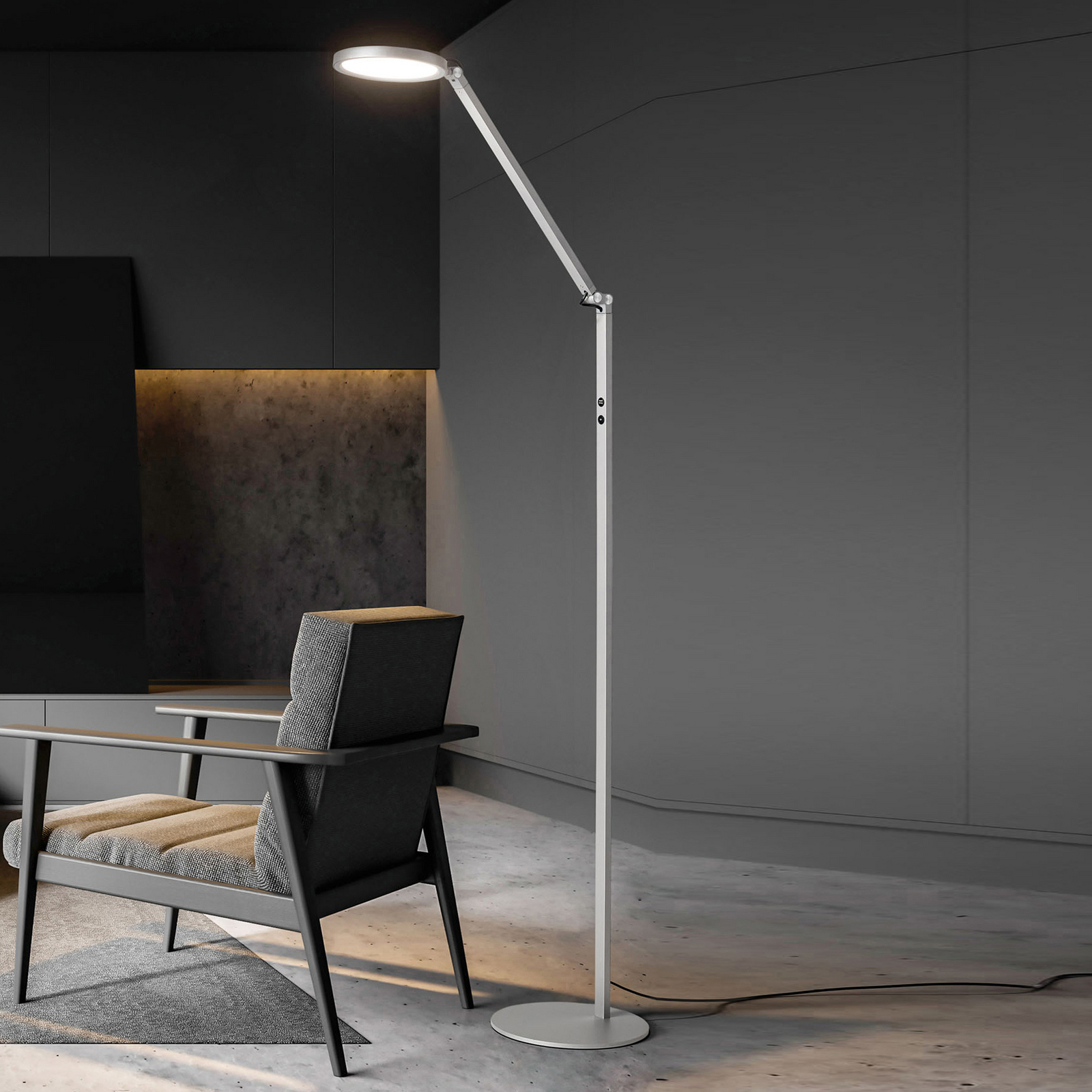 LED golvlampa Regina 1 Lampa Aluminium Lamp24 se