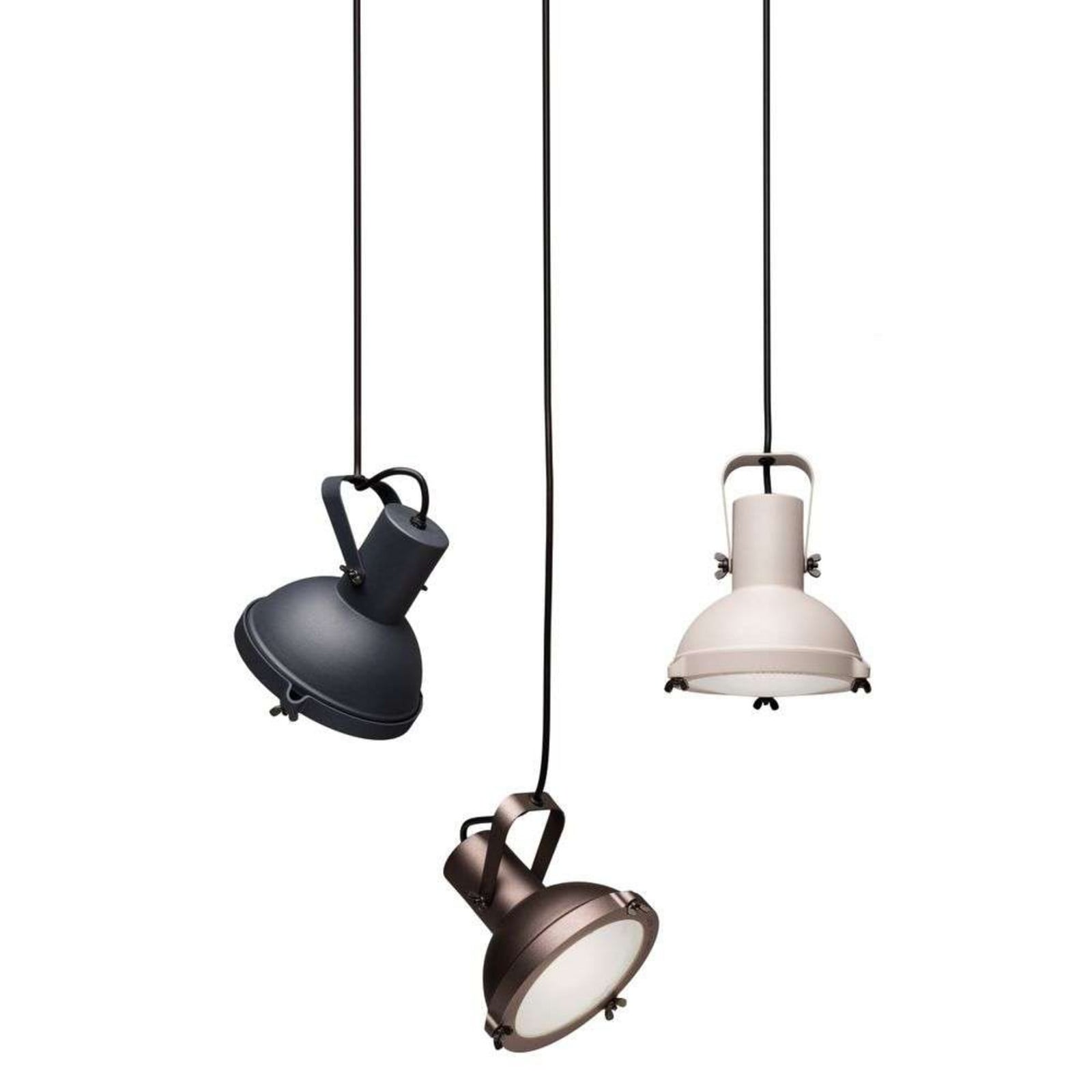 Projecteur 165 Pendel Night Blue Nemo Lighting - Køkken - Industriel - Aluminium