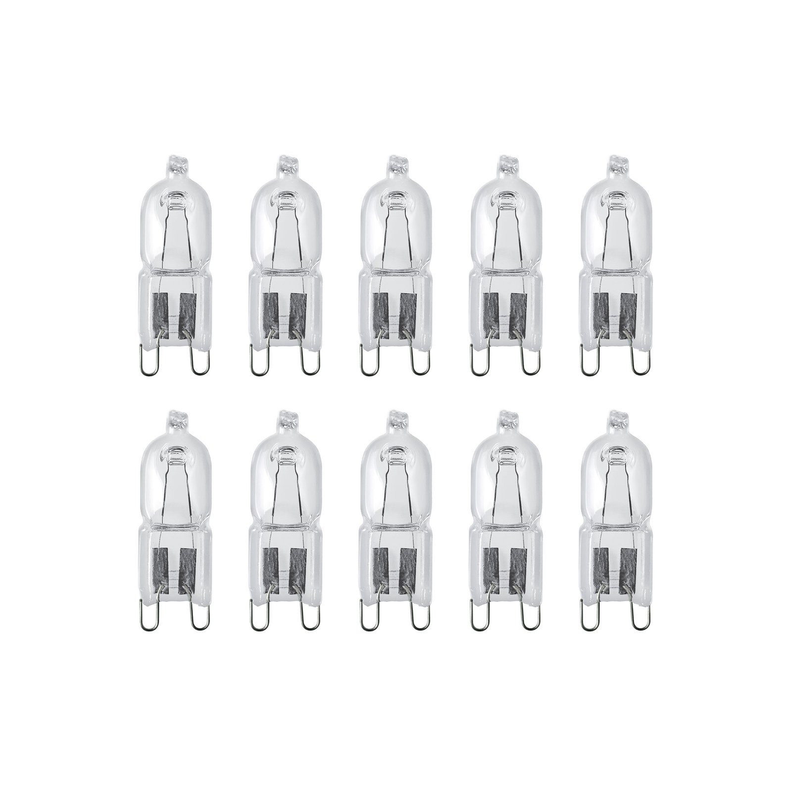 Halopin halogen bulb 48 W clear 2,000 h 10-pack