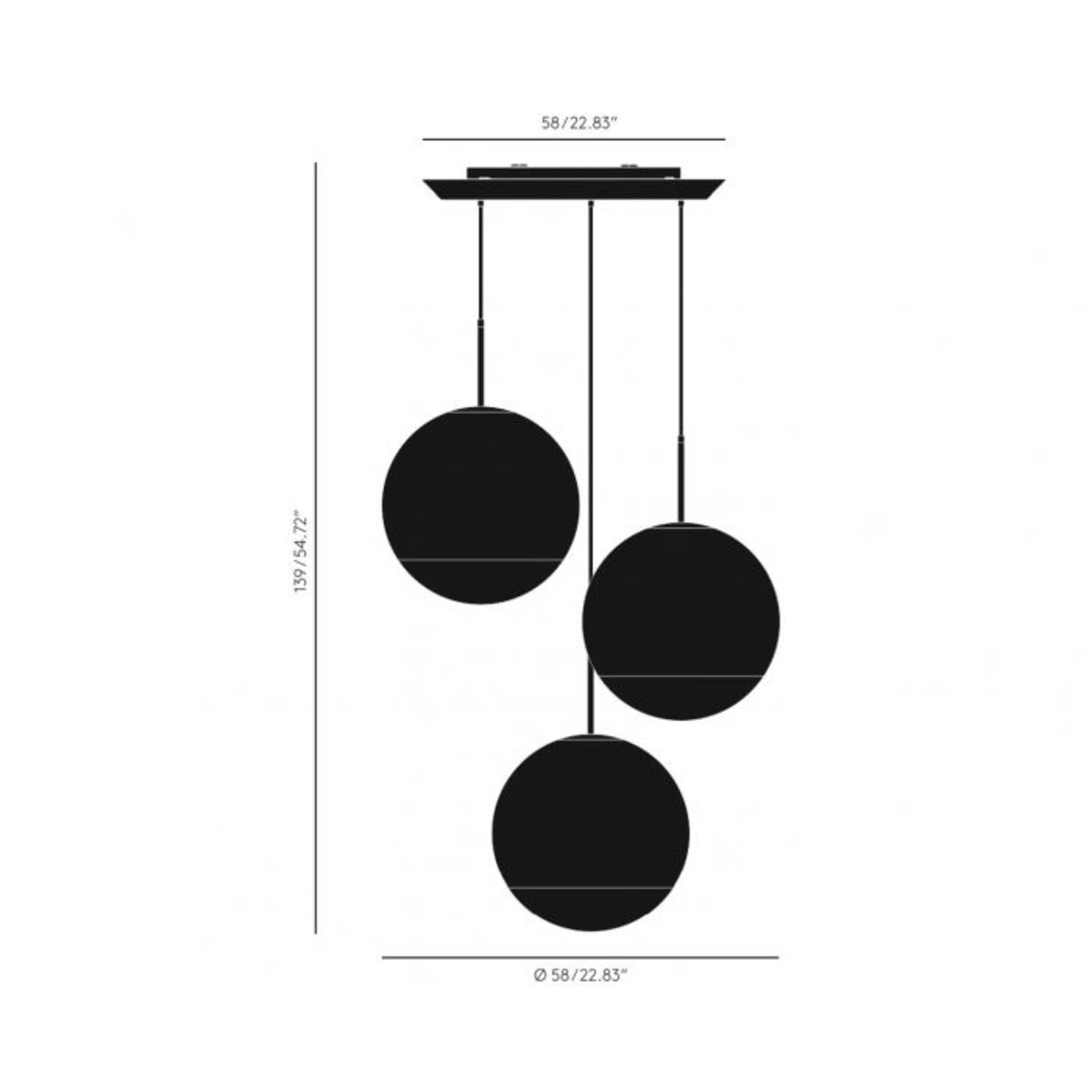 Tom Dixon Mirror Ball 40 cm Round 3-pkt. chrom