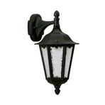 Buitenwandlamp 1819 hangend, zwart