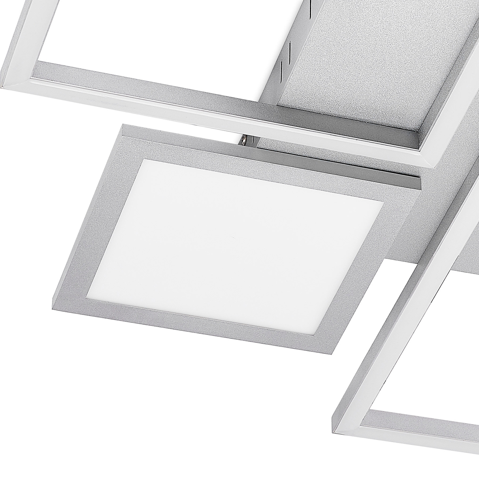Lámpara de techo LED Narumi de Lucande CCT, 75 cm, blanca
