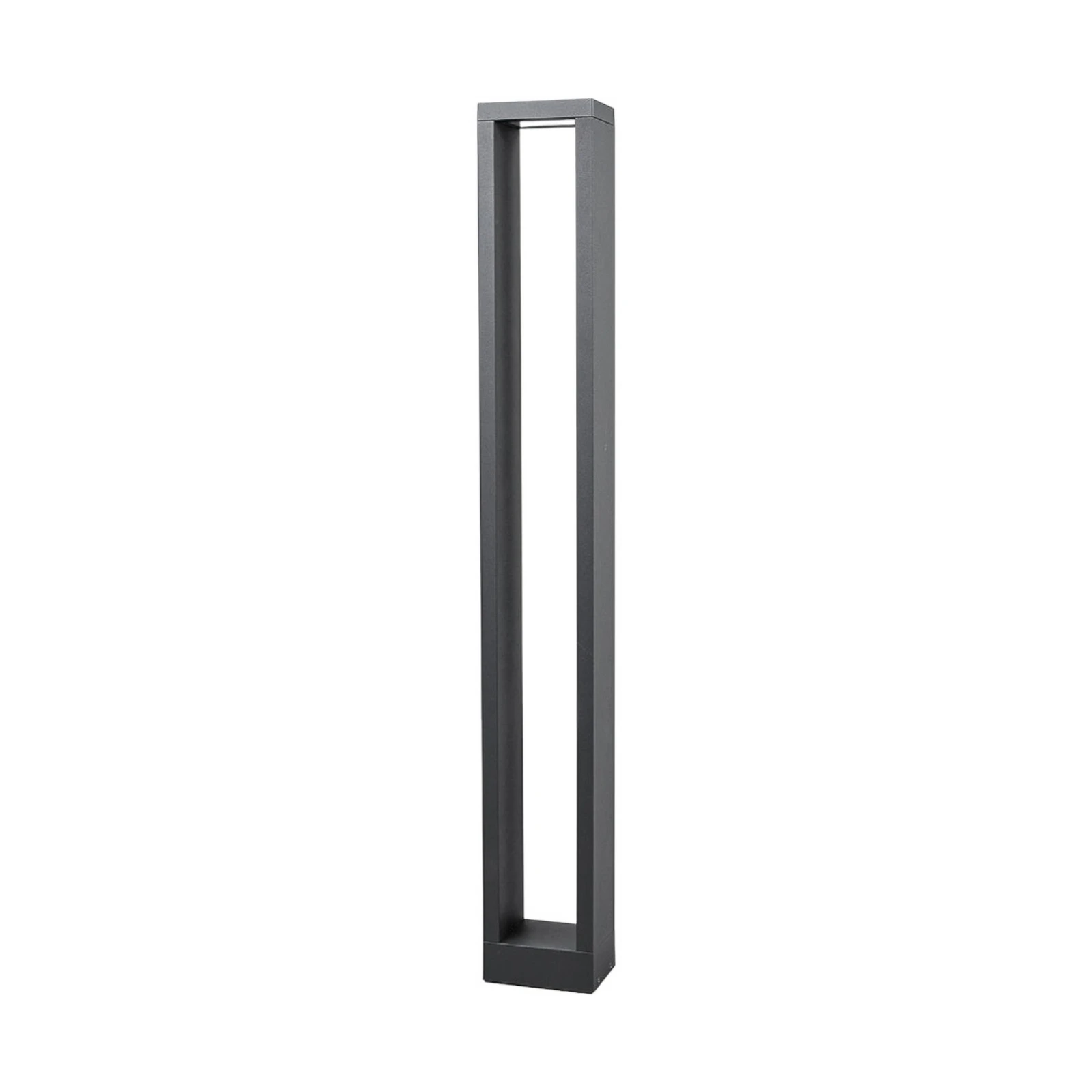 Lucande Jupp LED-pylväsvalaisin, 90 cm, antrasiitti, metalli, IP54