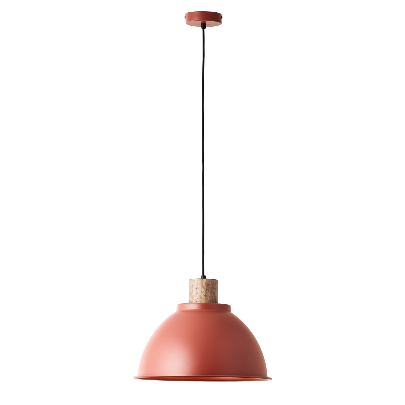 Erena pendant light, wooden detail
