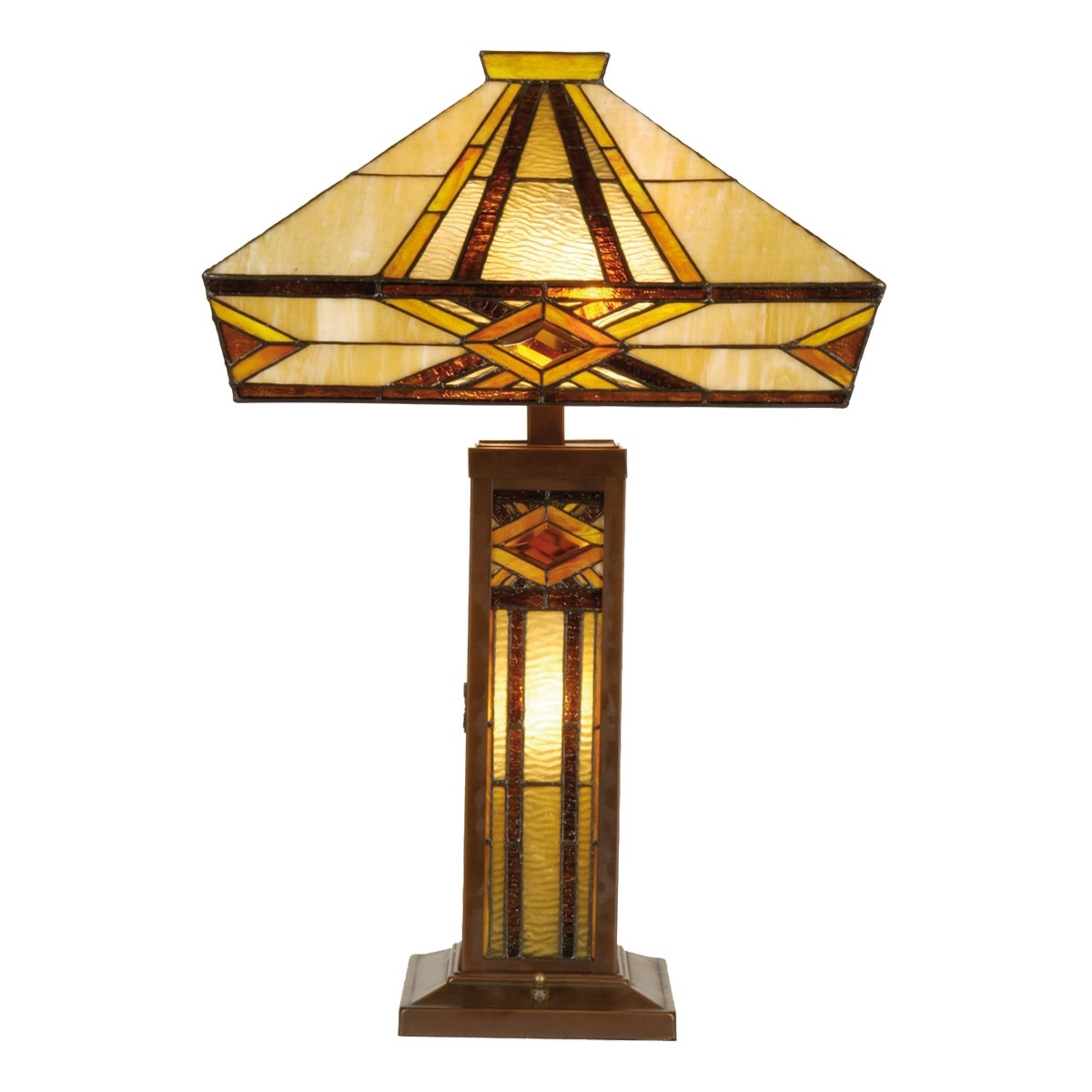 Lampe à poser Glenys style Tiffany
