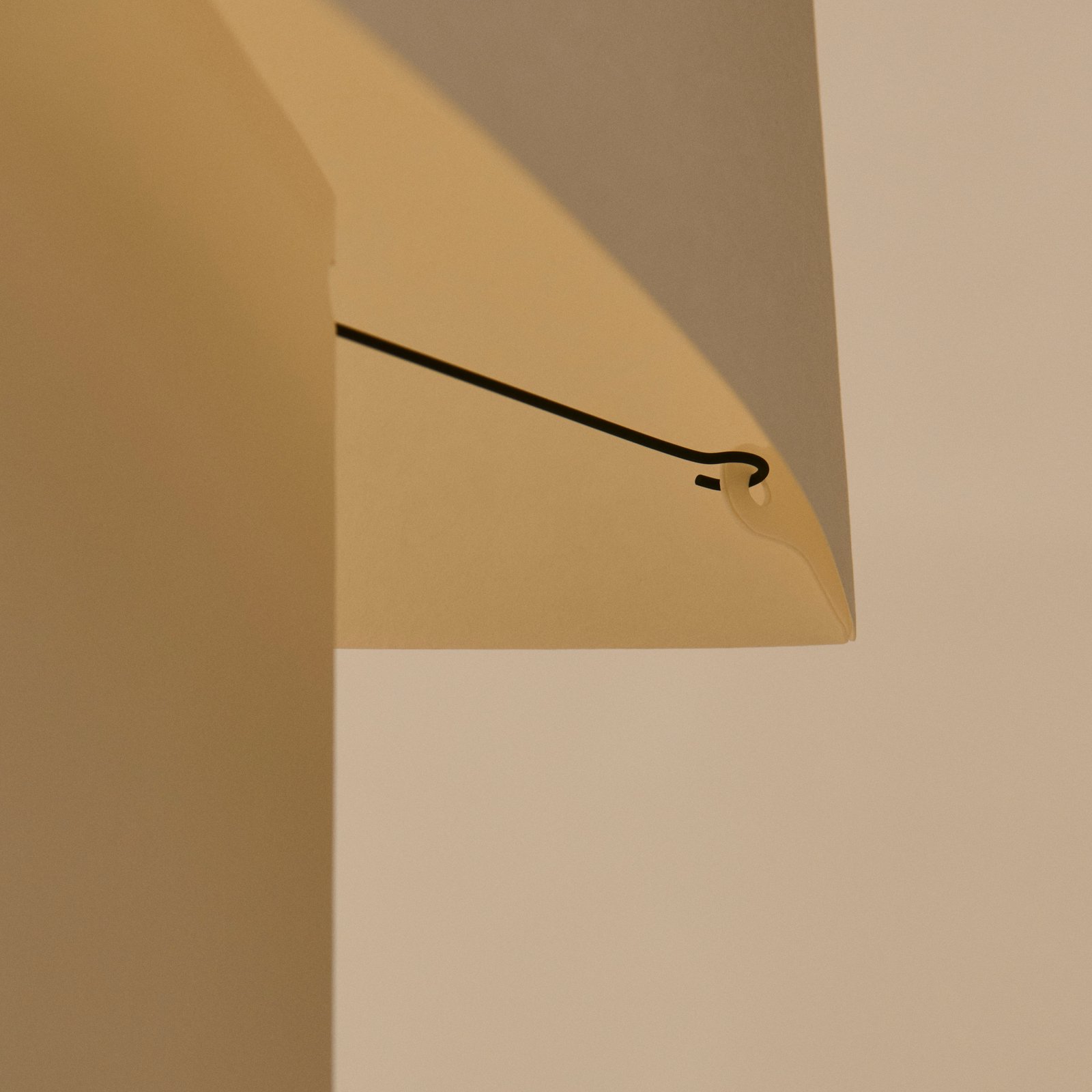 HAY Aplat table lamp, height 44 cm, white, tissue paper, E14