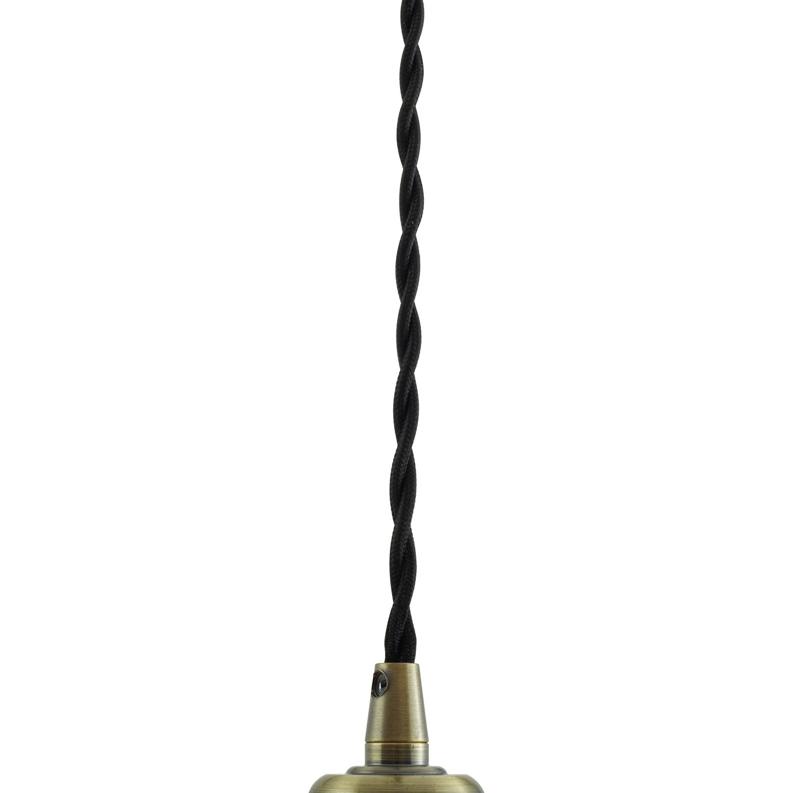 Ludowika pendant light, Ø 25 cm, E27, transparent, glass - Lindby Ludowika pendant light, Ø 25 cm, E27, transparent, glass - Lindby