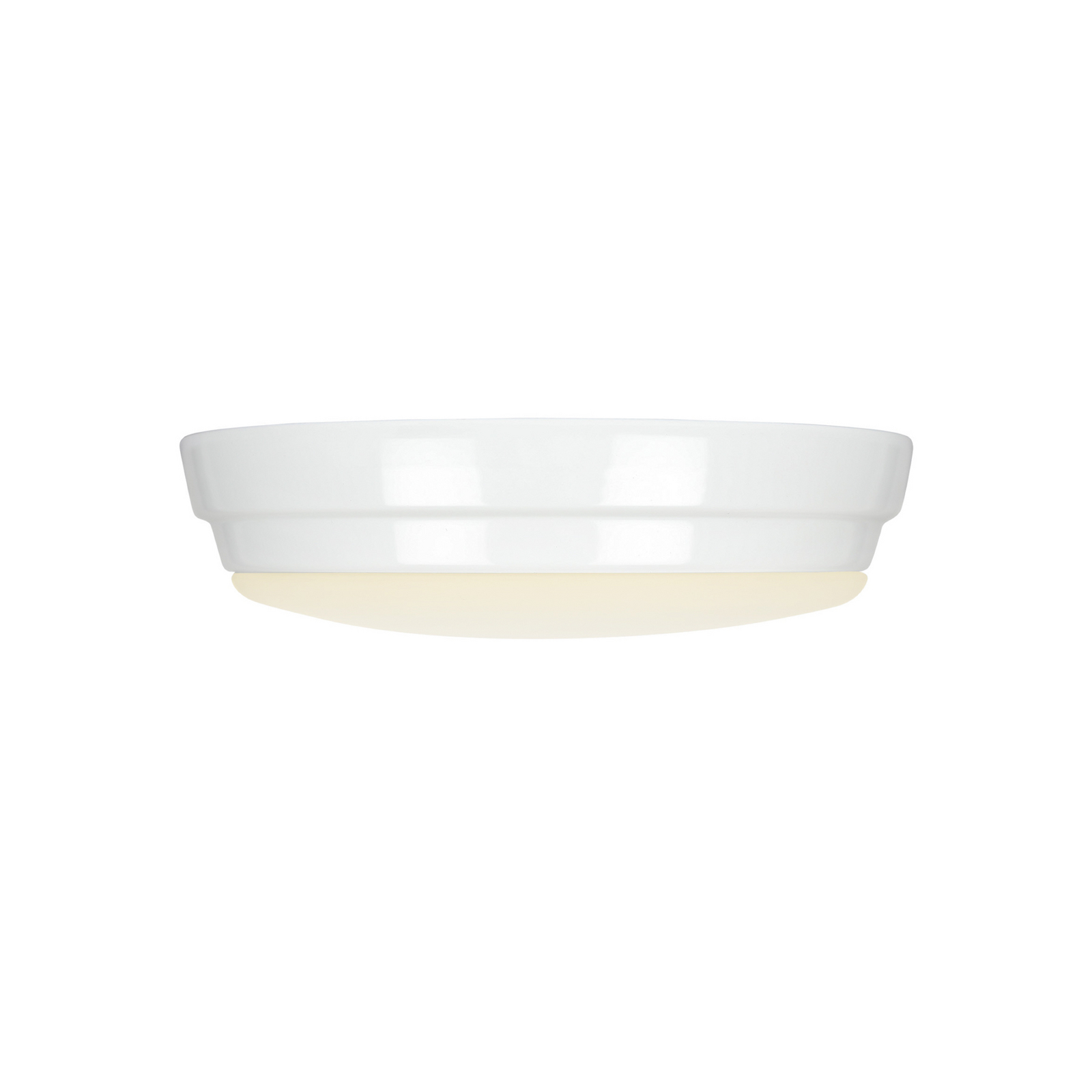 LED surface-mounted light for the ECO PLANO II fan, white LED surface-mounted light for the ECO PLANO II fan, white