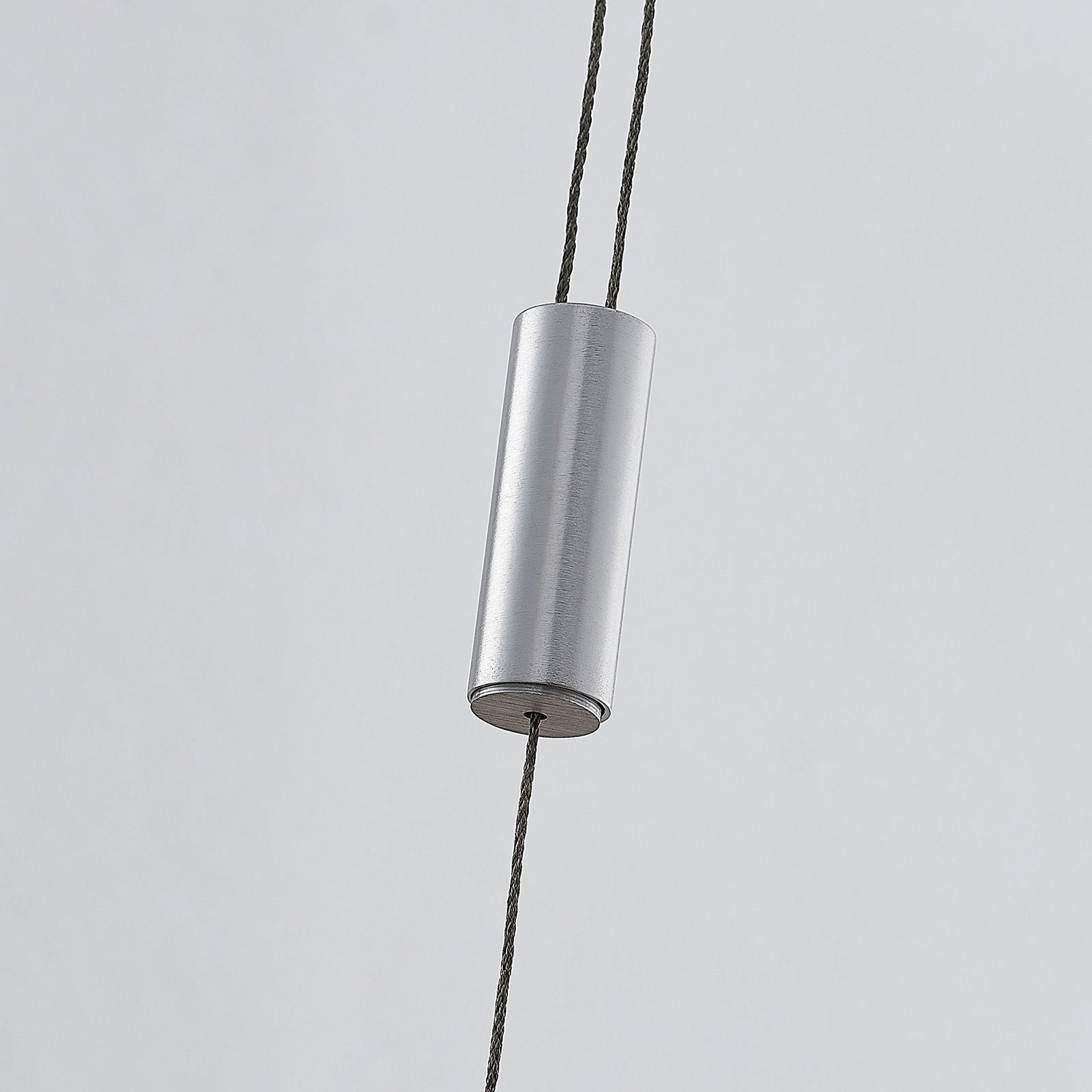 Lucande LED závěsné svítidlo Myron, dotykový stmívač, CCT, hliník