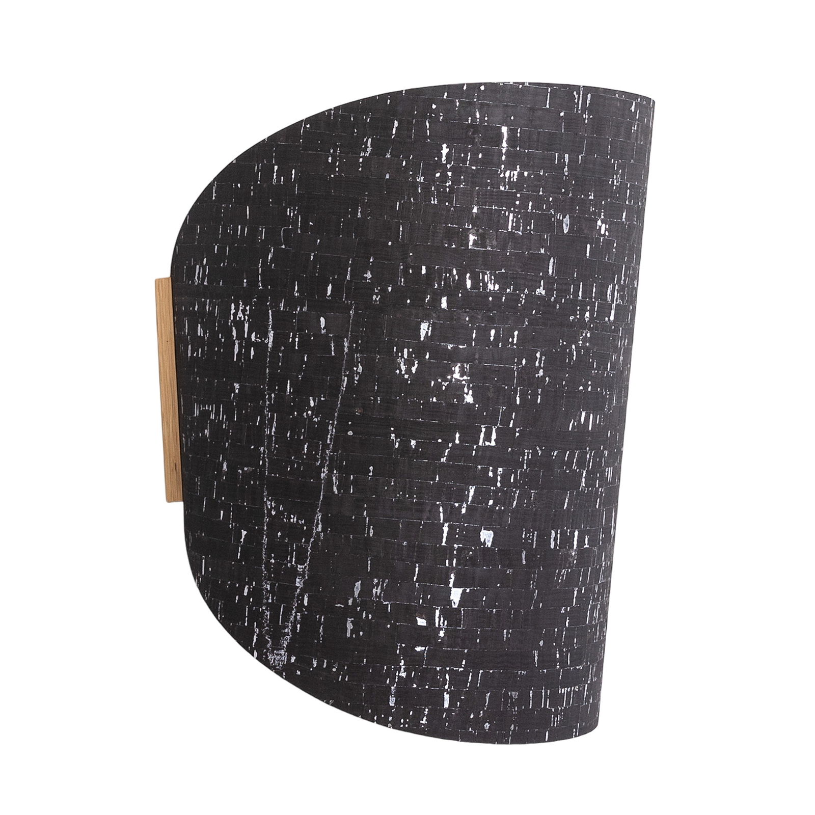 ALMUT 1411 wall light curved cork